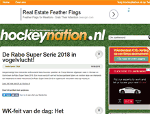 Tablet Screenshot of hockeynation.nl